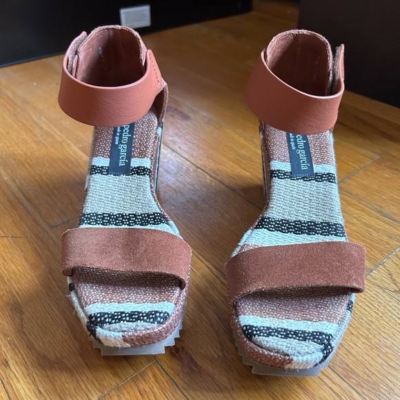 Pedro Garcia wedge platform sandals - Picture 2 of 8